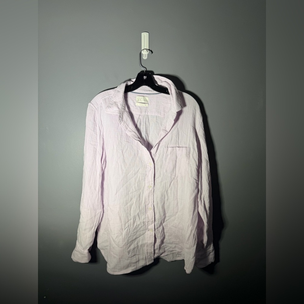 J.Crew Garçon Classic Double Gauze Shirt Size 14